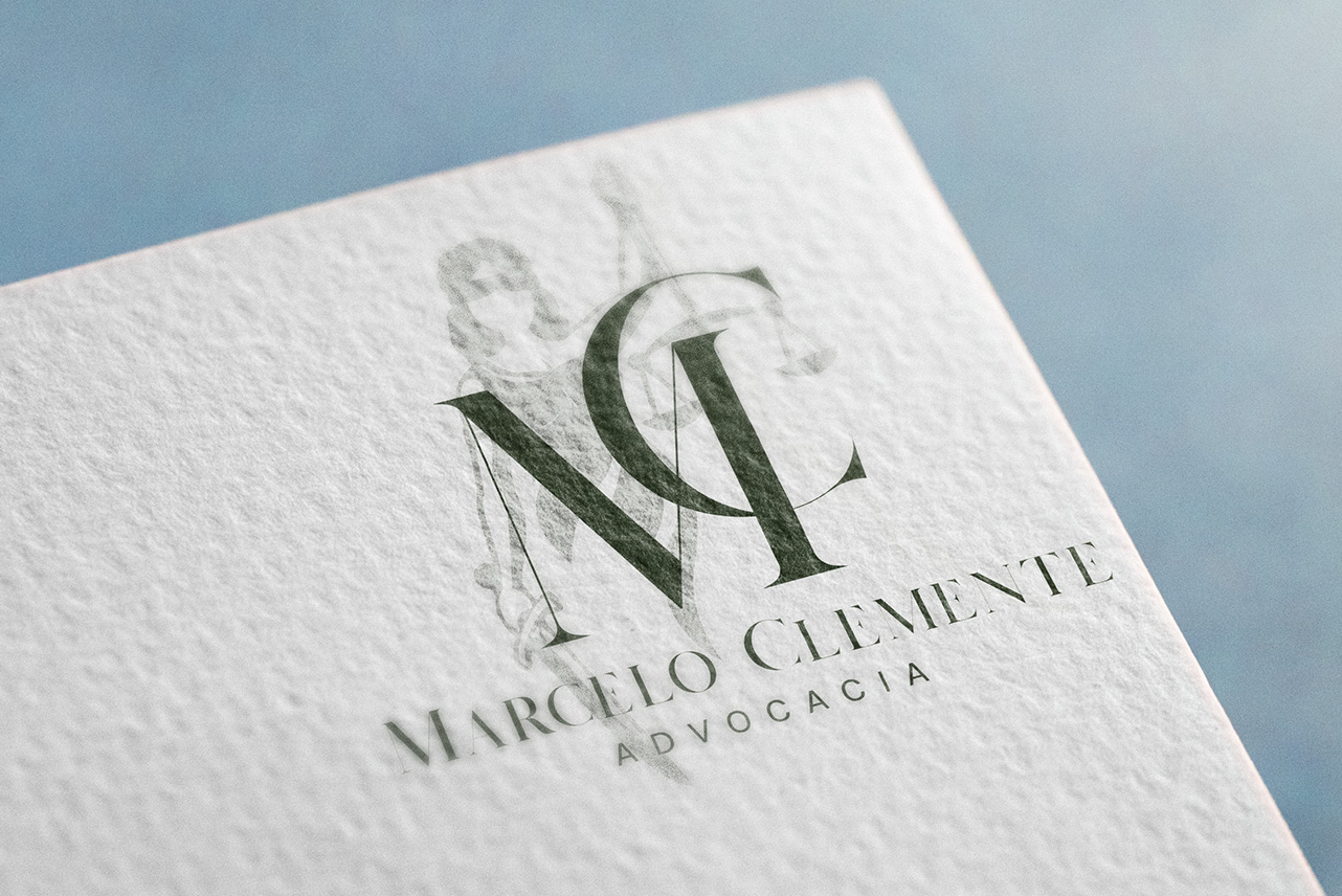 design-identidade-visual Imagem demonstrativa da identidade visual desenvolvida para o cliente Marcelo Clemente Advogado.
