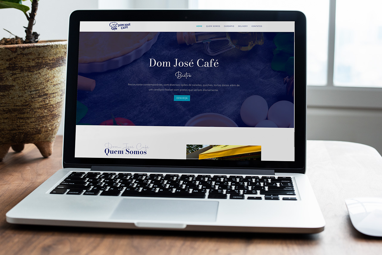 design-site-wordpres Imagem demonstrativa do site desenvolvido para o cliente Dom José Café.